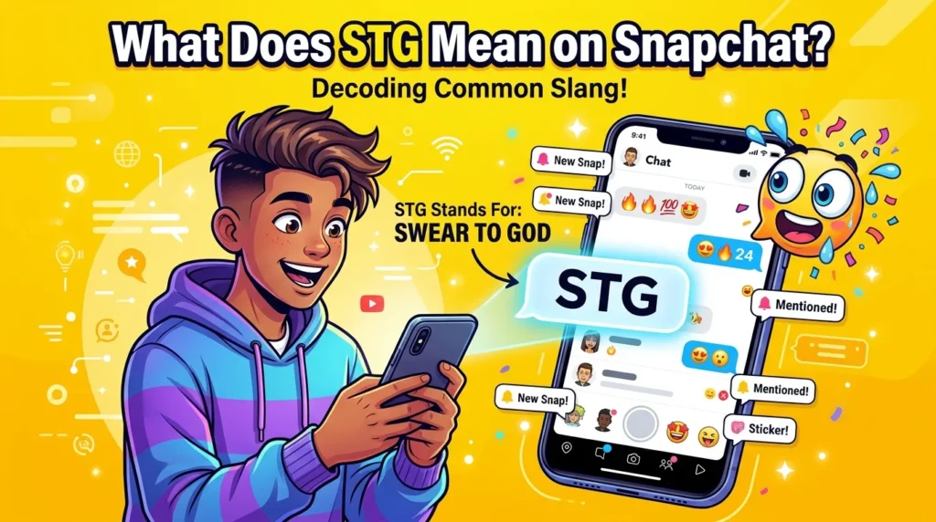 What Does STG Mean on Snapchat?