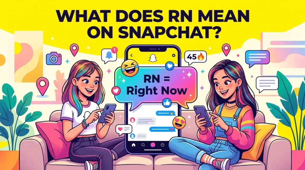 What Does RN Mean on Snapchat?