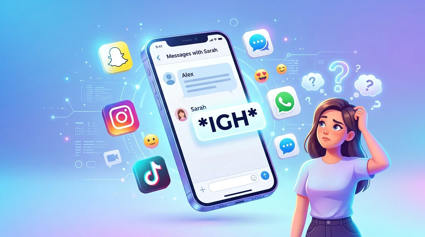 What Does IGH Mean in Text