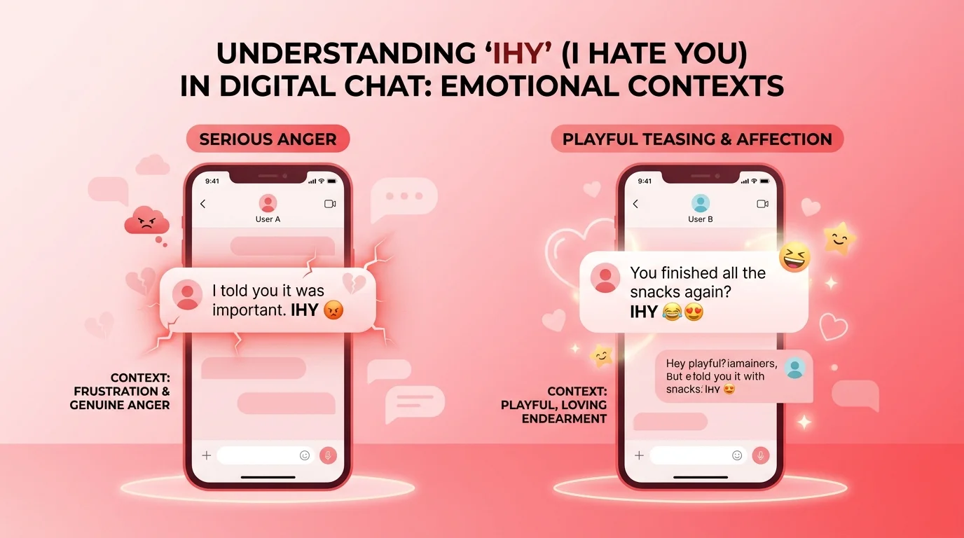 What Does IHY Mean in Text