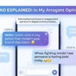 What Does IMAO Mean in Text