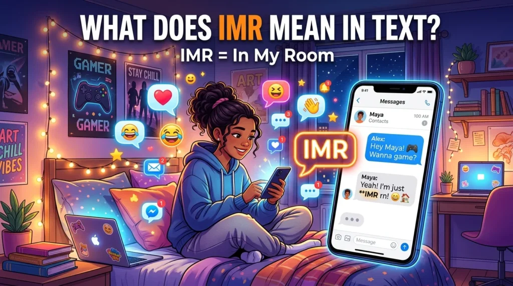 What Does IMR Mean in Text