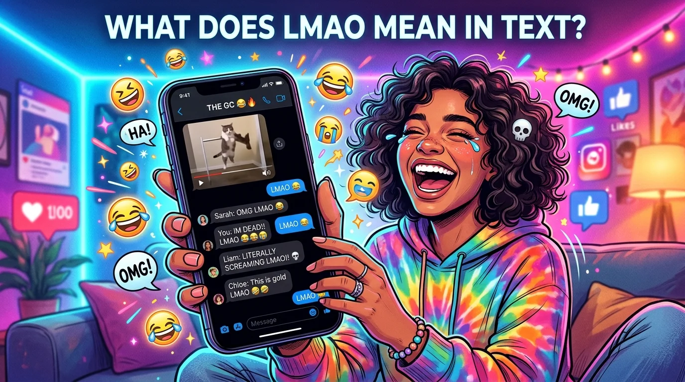 What Does LMAO Mean in Text