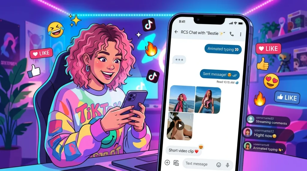 What Does RCS Mean on TikTok