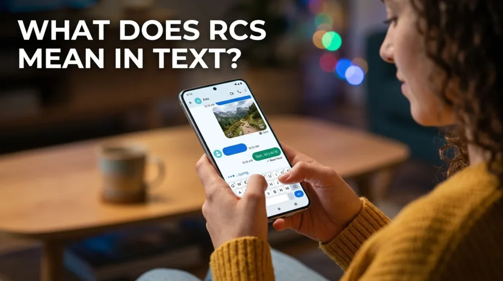 What Does RCS Mean in text