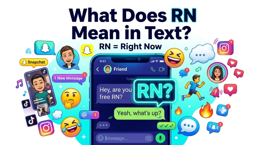 What Does RN Mean in Text