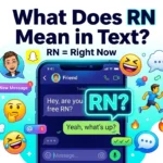 What Does RN Mean in Text