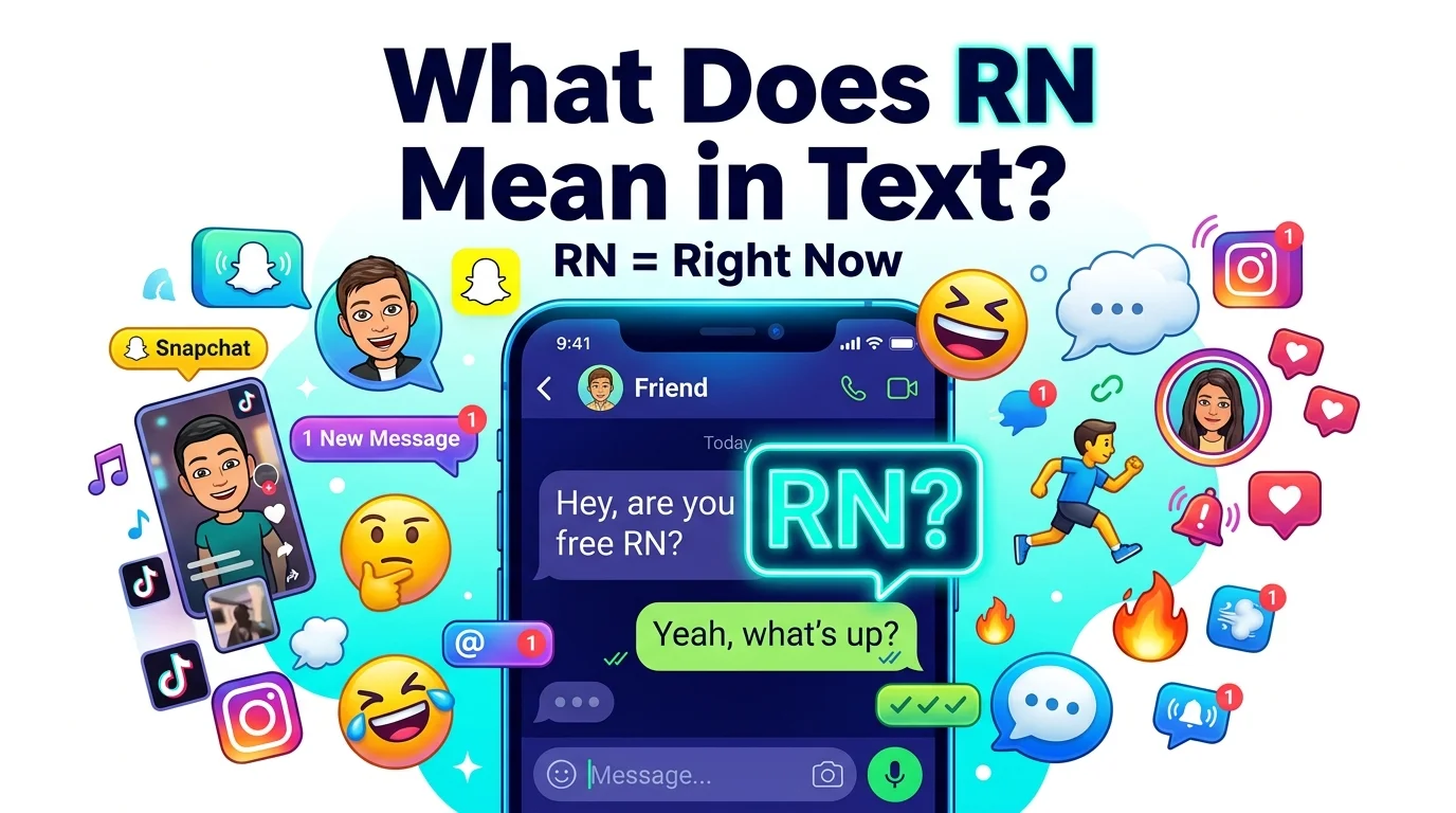 What Does RN Mean in Text