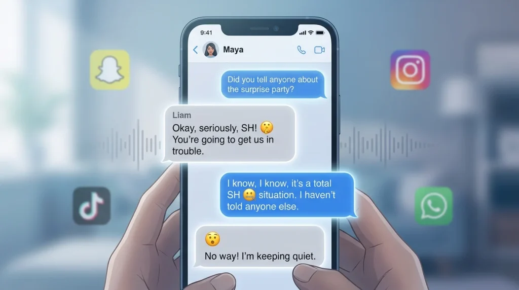 What Does SH Mean in Text