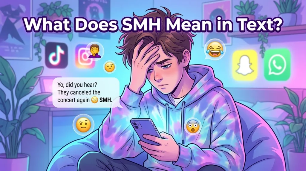 What Does SMH Mean in Text