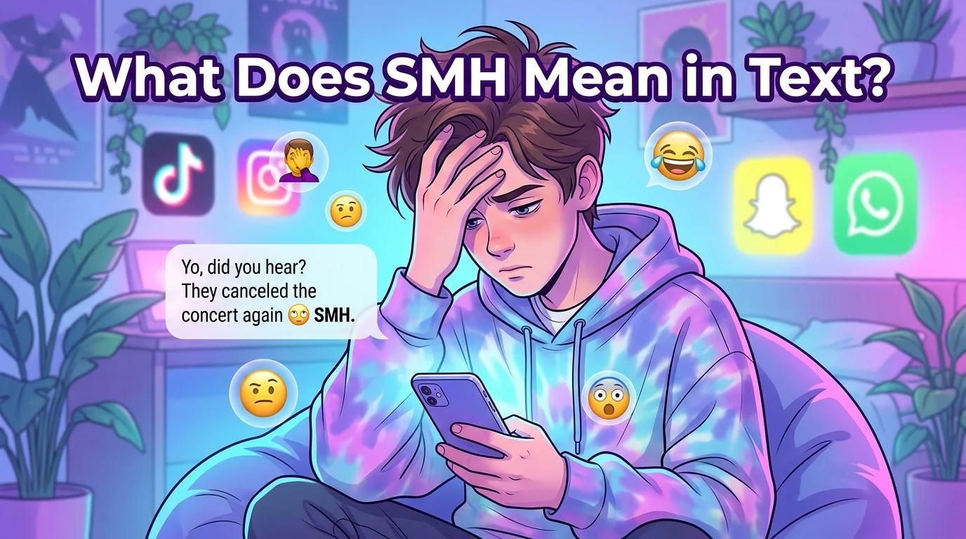 What Does SMH Mean in Text