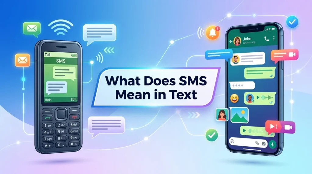 What Does SMS Mean in Text