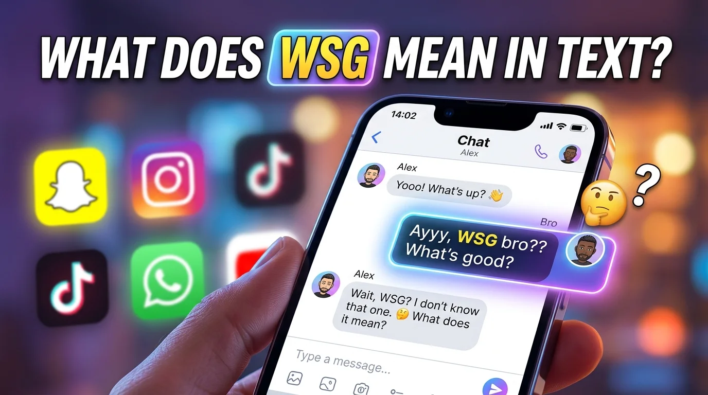 What Does WSG Mean in Text