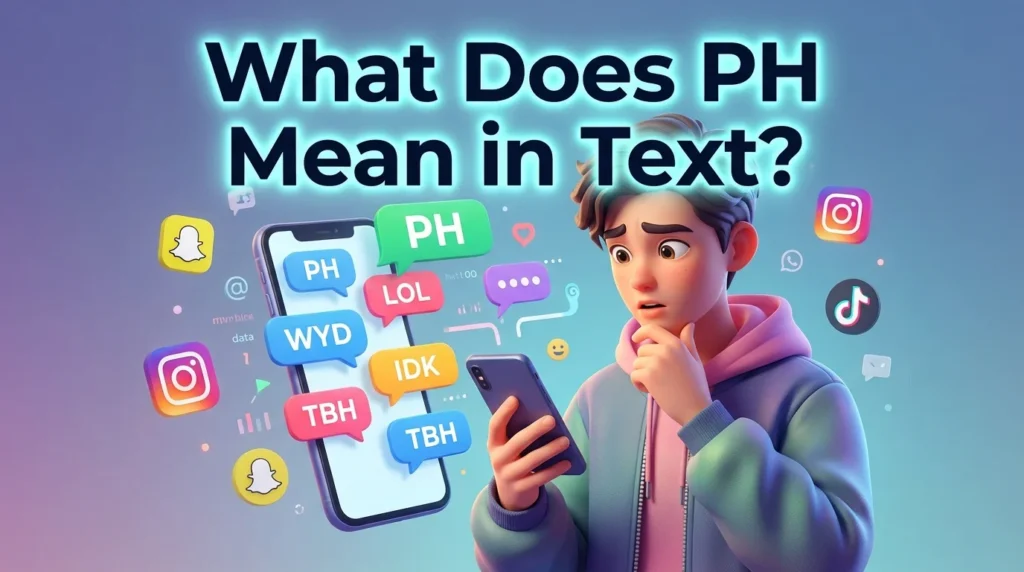 What Does PH Mean in Text?