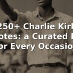 250+ Charlie Kirk Quotes: a Curated List for Every Occasion