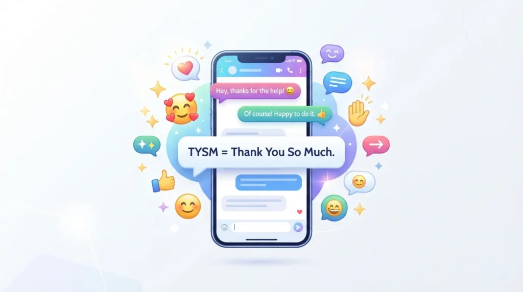 What Does TYSM Mean in Text?