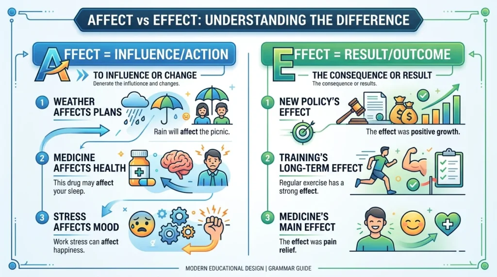 What Does Affect vs Effect Mean?